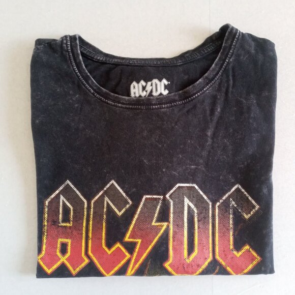 AC/DC  "For those About To Rock we salute you" Black Tee size small - Picture 7 of 7